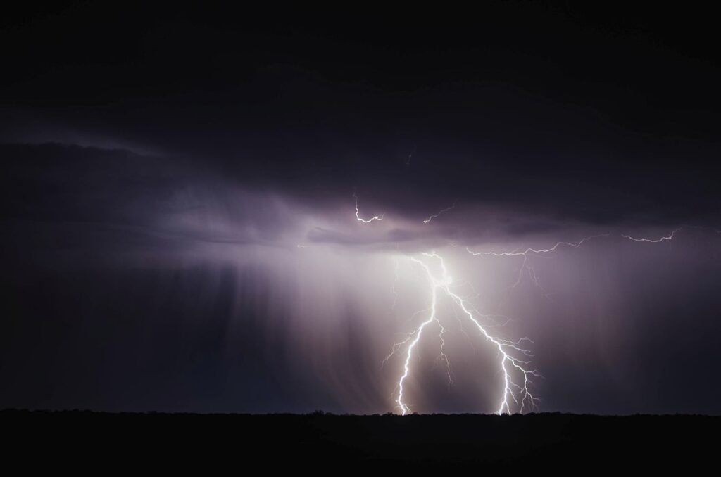 Photography of thunder